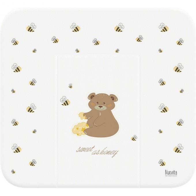 Матрасик для пеленания NUOVITA HONEY BEAR мягкий 75х72 см 4603774670736